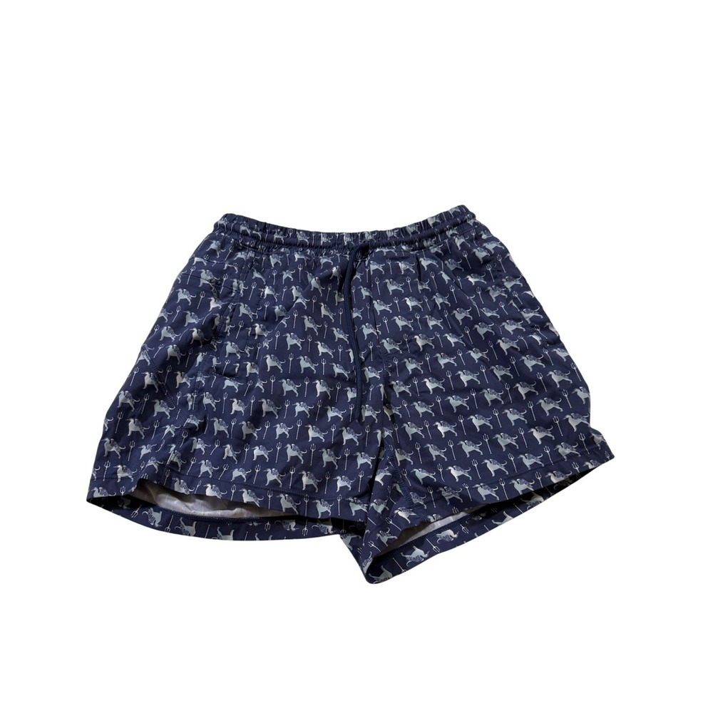 Birddogs Gym Shorts Small Winged Dog Trident Athleisure Gym Running Athletic
